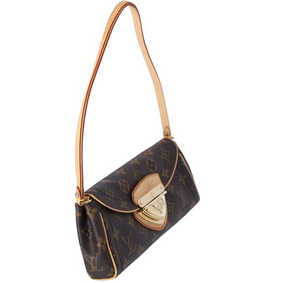 Louis Vuitton Pochette Beverly Monogram Shoulder Bag M40122 Brown - Picture 6 of 9